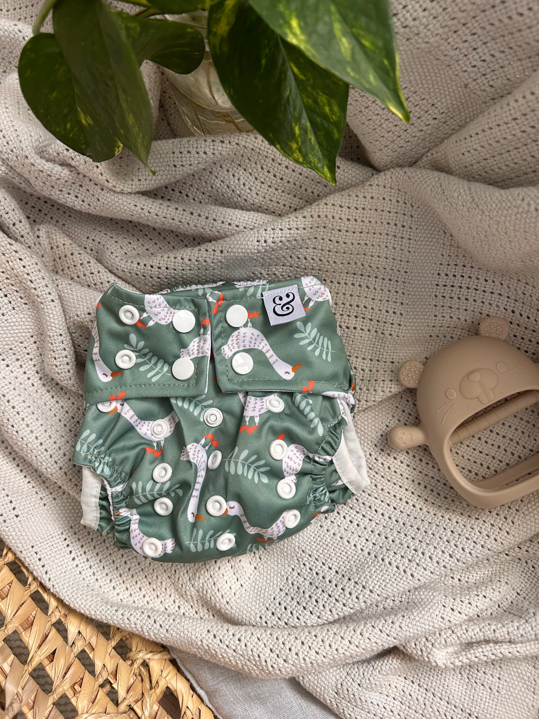 Couche Nouveau-Né - La promenade des canards - 2 pour 1