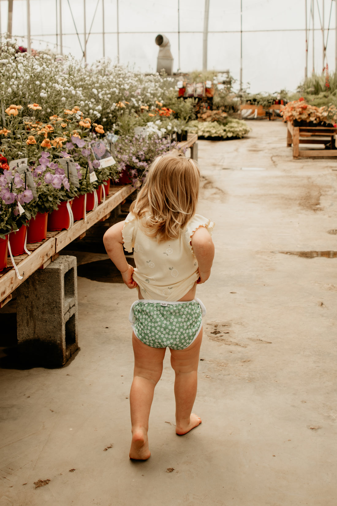 Culotte d'entrainement - Escale fleurie