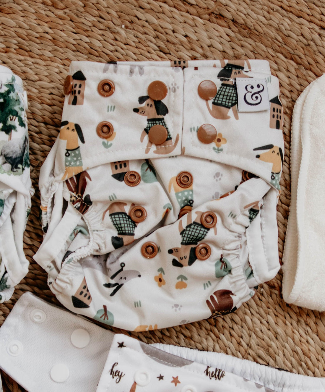 Couche Nouveau-Né - Le petit monde enchanté