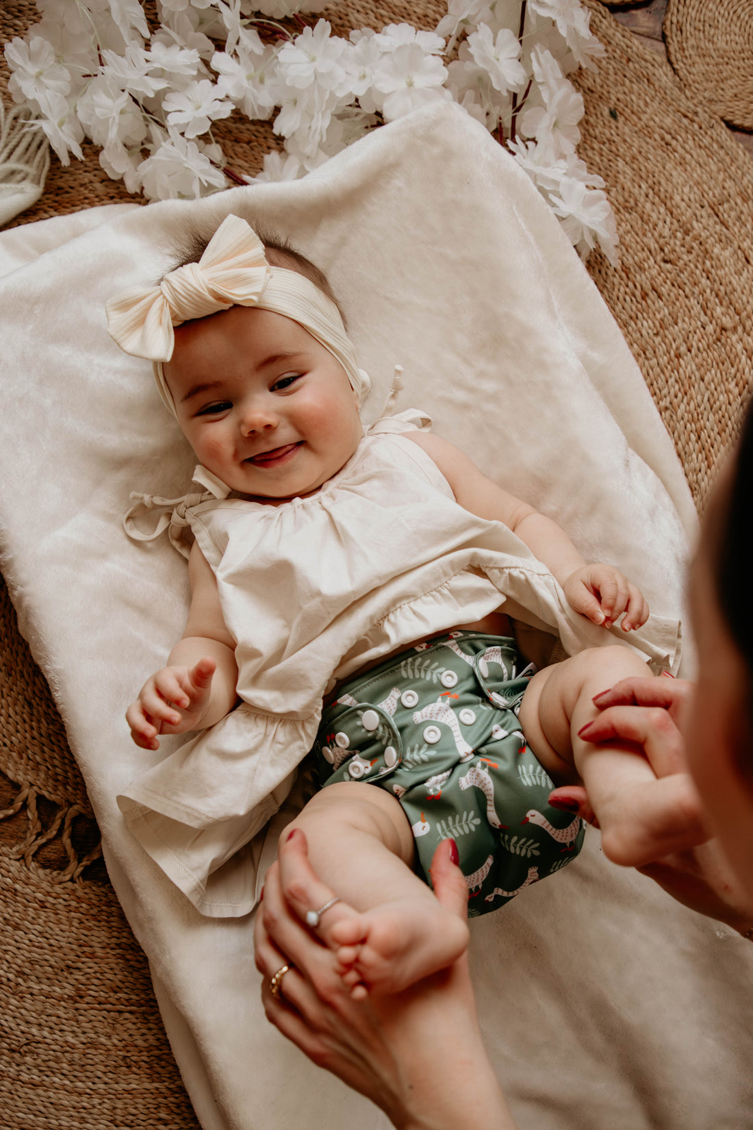 Couche Nouveau-Né - La promenade des canards - 2 pour 1